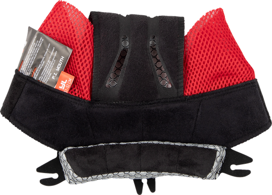 Black Z1R Youth F.I. helmet replacement liner in large size, 10 mm thickness, part #0134-3059, shown in the image.