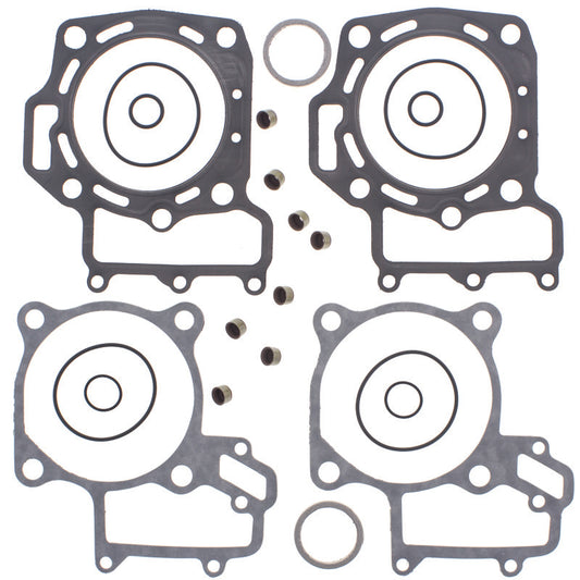 QuadBoss top end gasket set for Kawasaki KRF750 Teryx, includes engine gaskets for 2008-2012 model repair or rebuild.