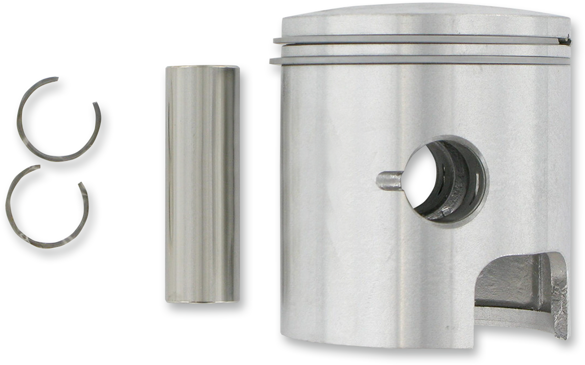 Parts Unlimited piston assembly for John Deere 8040 tractor, featuring a 66mm diameter piston in the image.