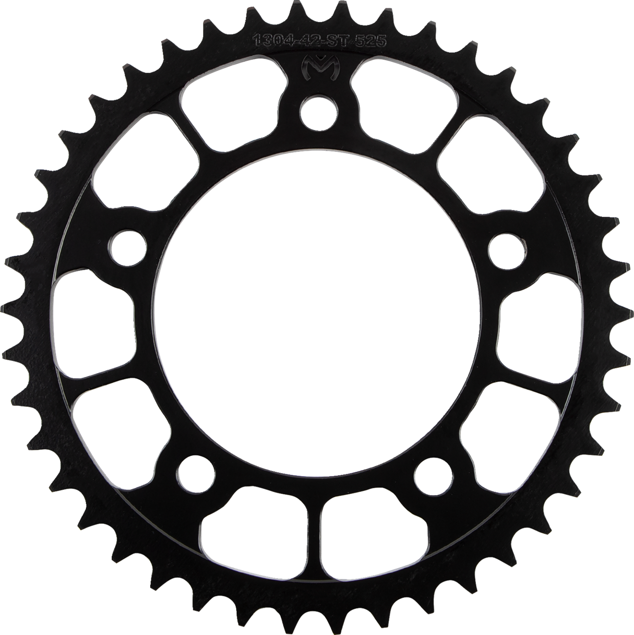 Moose Offroad 42-tooth rear sprocket for Honda motorcycles, showcasing the durable metal gear with teeth detail.