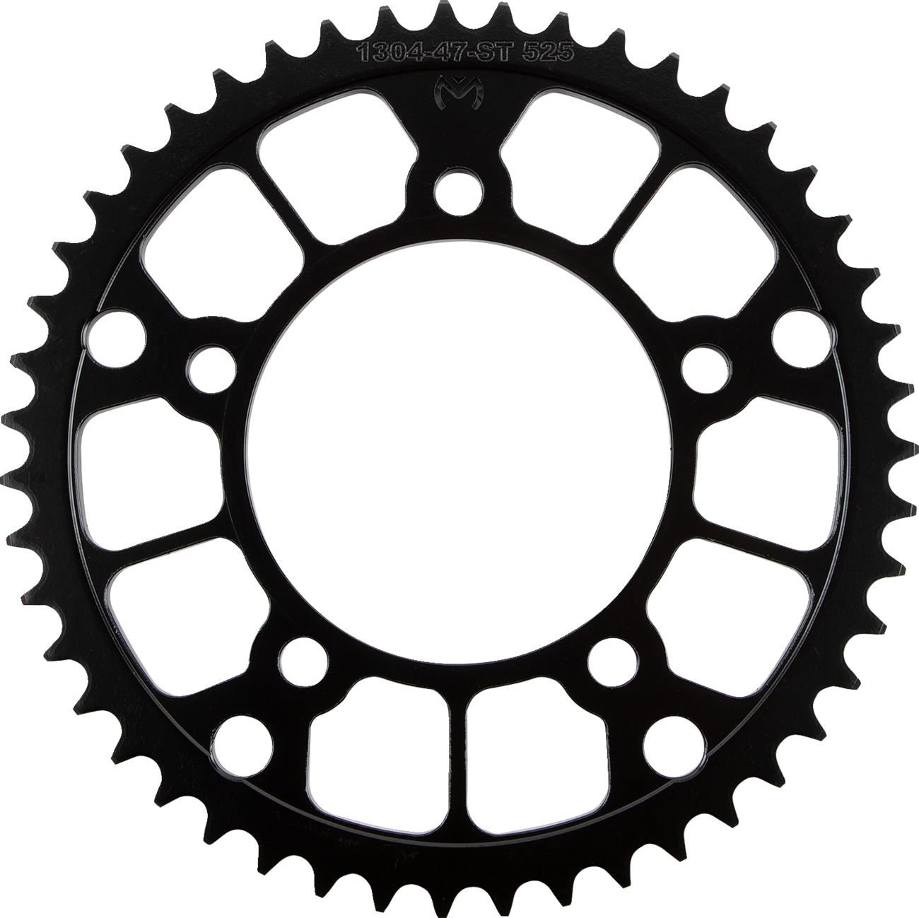 MOOSE OFFROAD rear sprocket with 47 teeth for Honda offroad motorcycles, featuring durable metal construction.