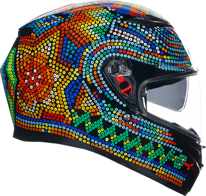 AGV K3 Helmet Rossi Winter Test 2018 - XL - High-Performance Motorcycle Helmet