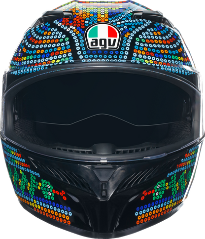 AGV K3 Helmet Rossi Winter Test 2018 - XL - High-Performance Motorcycle Helmet
