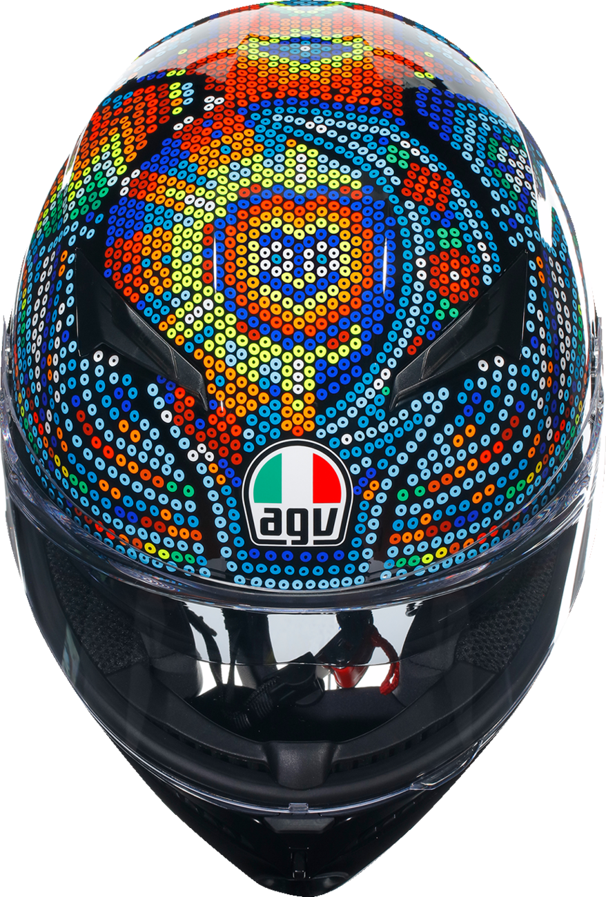 AGV K3 Helmet Rossi Winter Test 2018 - XL - High-Performance Motorcycle Helmet