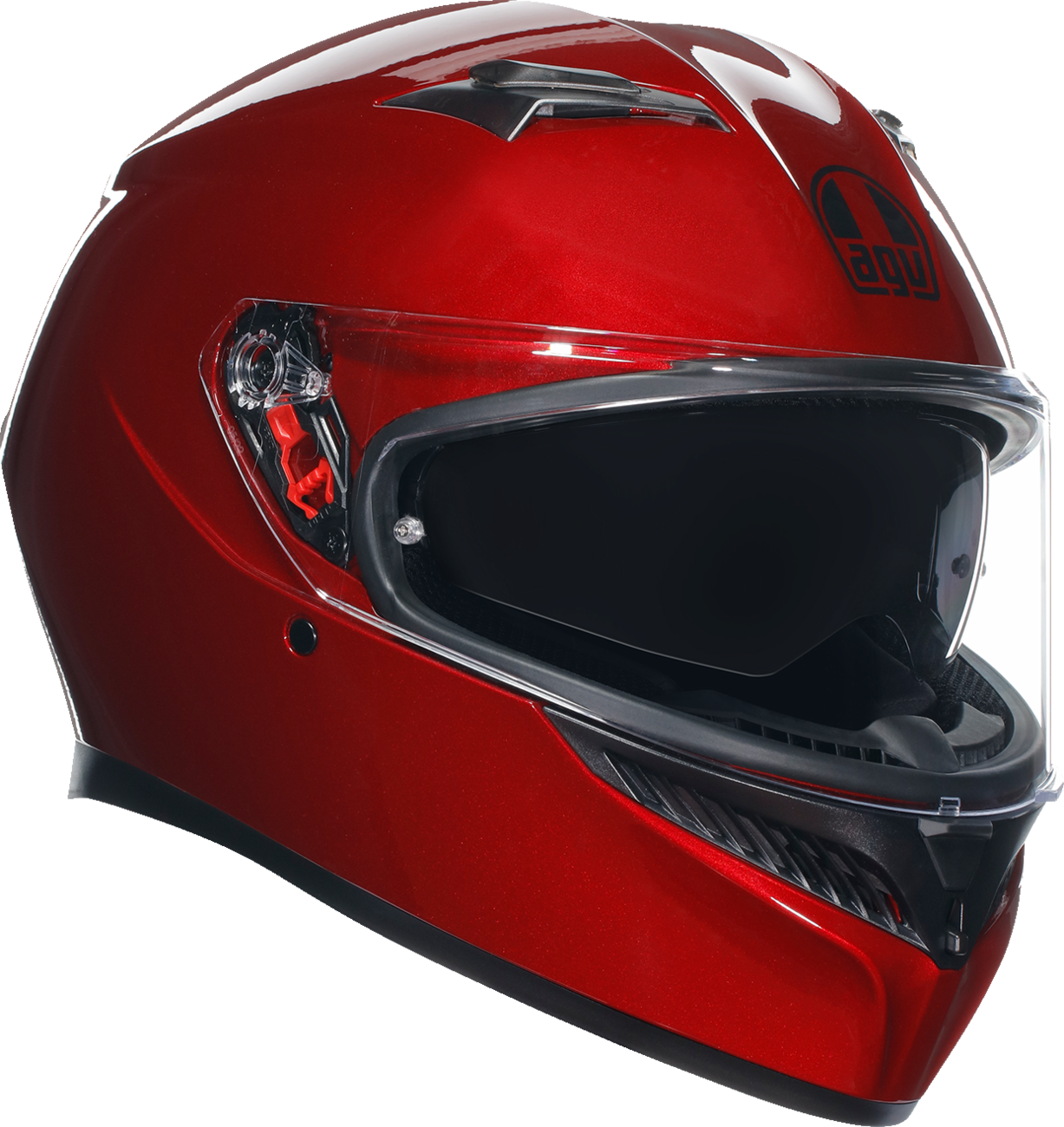 AGV K3 Competizione Red Full-Face Motorcycle Helmet - Large