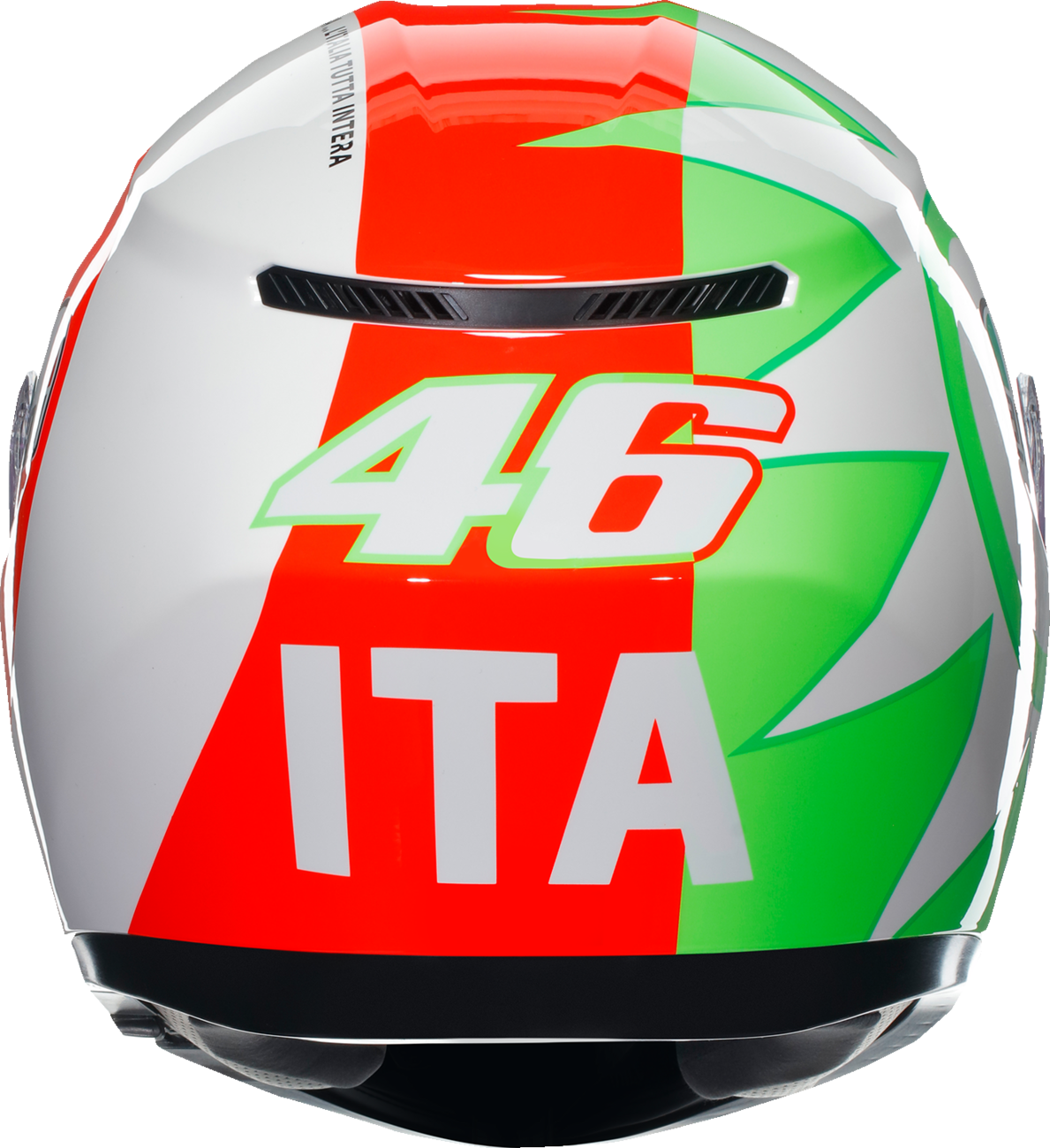 AGV K3 Rossi Mugello 2018 motorcycle helmet in 2XL with aerodynamic shell and Pinlock® visor, high-performance racing design