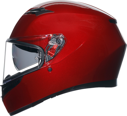 AGV K3 Competizione Red Full-Face Motorcycle Helmet - Large