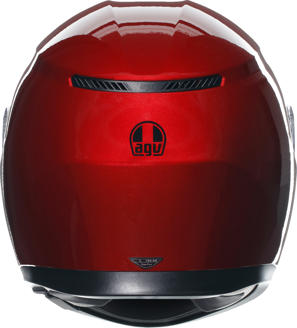 AGV K3 Competizione Red Full-Face Motorcycle Helmet - Large