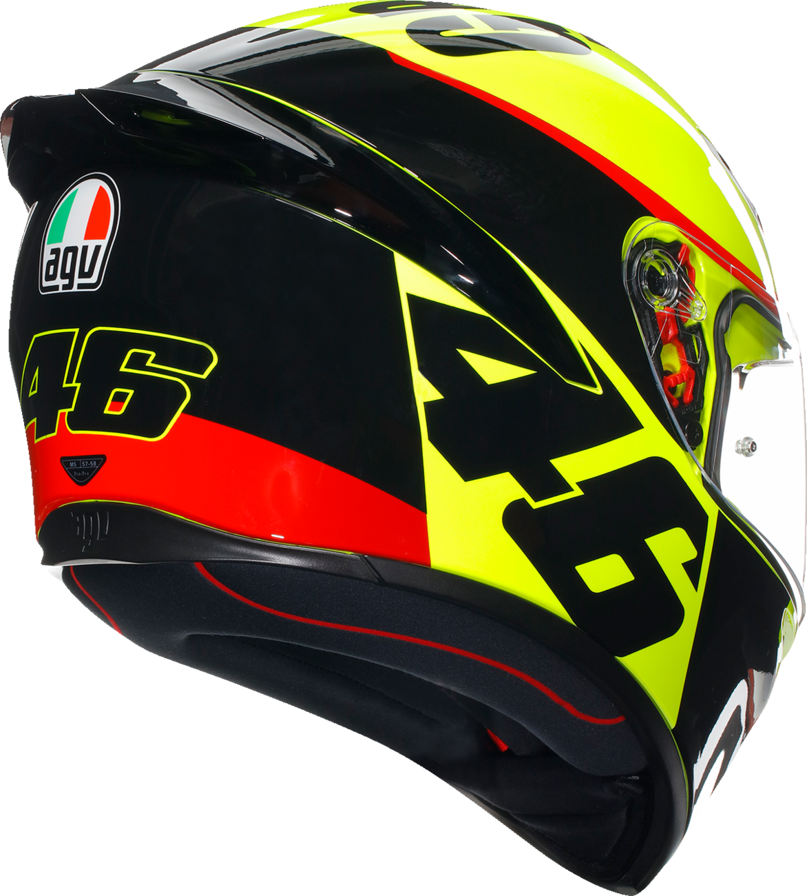 AGV K1 S Grazie Vale motorcycle helmet in XL size with sleek design and ventilation, front view showing clear visor and branding.