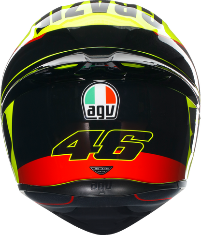 AGV K1 S Grazie Vale motorcycle helmet in large with aerodynamic design, lightweight build, anti-scratch visor, and advanced ventilation system