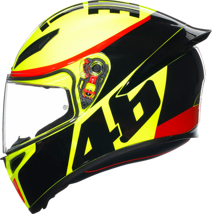 AGV K1 S Grazie Vale motorcycle helmet in large, lightweight design with anti-scratch visor and advanced ventilation system