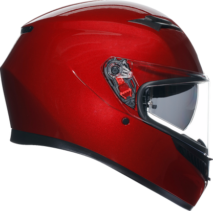 AGV K3 Competizione Red Full-Face Motorcycle Helmet - Large