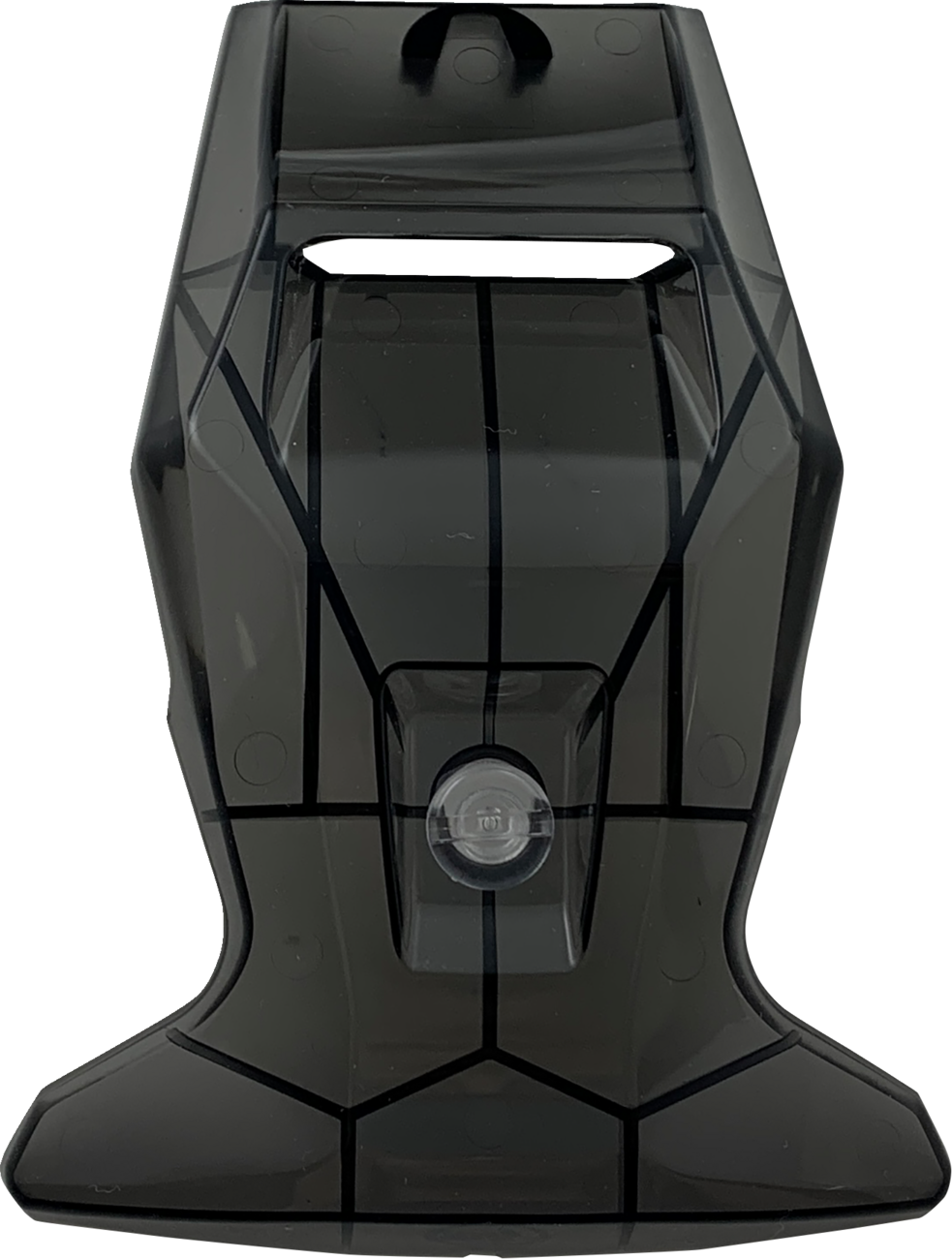 Arai Helmets VX-Pro4 top-duct center rear tint part, motorcycle helmet with tinted vent and aerodynamic design in the image.
