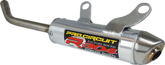Pro Circuit Silencer 1352312 for enhanced exhaust performance, shown with sleek metal finish and mounting details.