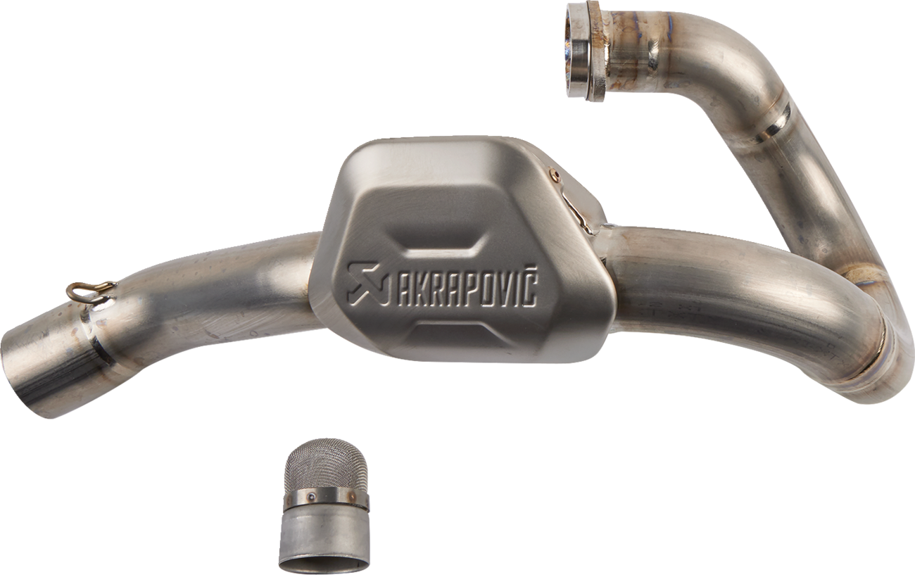 AKRAPOVIC Evolution Line Exhaust System S-H4MET16-FDHLTA for High-Performance Motorcycles
