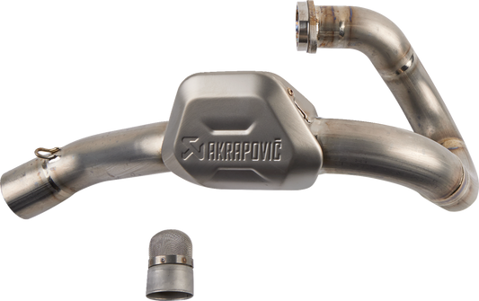 AKRAPOVIC Evolution Line Exhaust System S-H4MET16-FDHLTA for High-Performance Motorcycles
