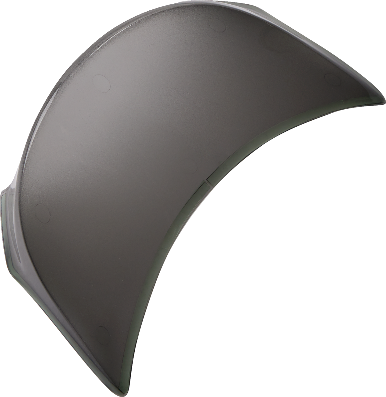 Arai Helmets XGR Spoiler with tinted visor attached to a Contour-X helmet, showcasing aerodynamic design and sleek finish.