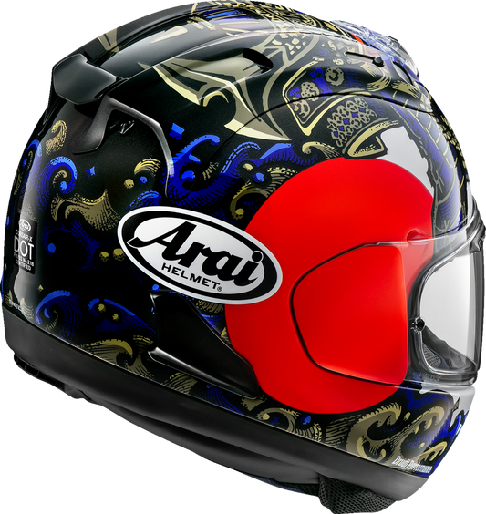 ARAI HELMETS Corsair-X Shogun motorcycle helmet, small size, featuring advanced ventilation and impact protection.