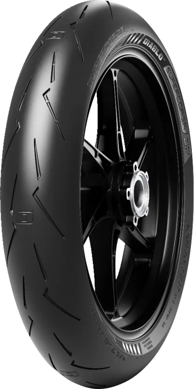 PIRELLI Diablo™ Supercorsa SP-V4 Front Tire 120/70ZR17 (58W) - High-Performance Road and Track Tire