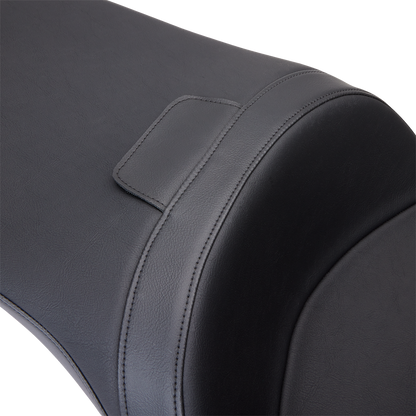 Drag Specialties Freedom Seat for Harley FLH, smooth vinyl seat designed for 2009-2023 models