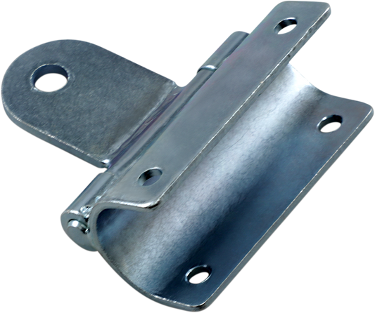 Heavy duty PARTS UNLIMITED hitch model 8240-2045 designed for round and square tube bumpers, shown in black metal finish.