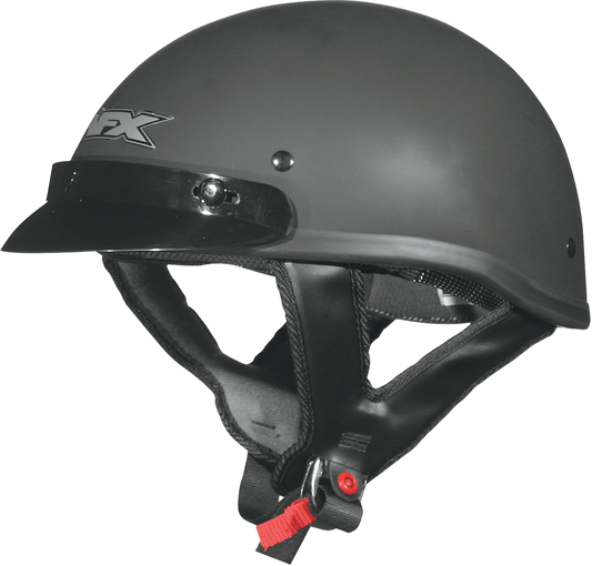 Bill's Exhausts AFX FX-70 motorcycle helmet in matte black, 2XL size, featuring a sleek design and full face coverage.