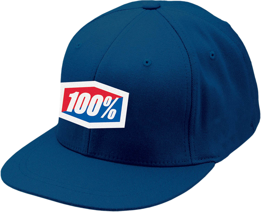 100% Official Flexfit® Hat - Royal Blue - Large/XL 20043-00007 - Howling Moto