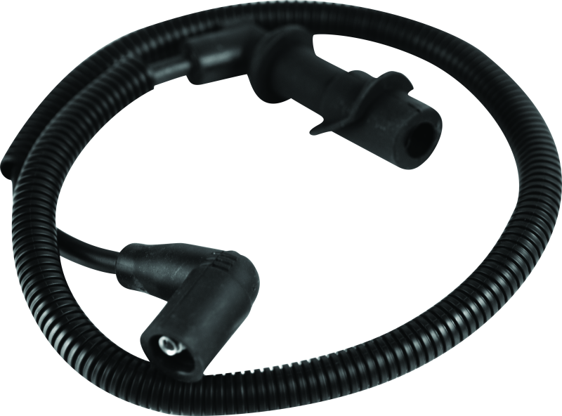 QuadBoss spark plug wires for Polaris Sportsman 700 and Ranger 700, compatible with 2004-2009 models, shown in the image.