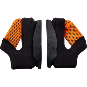 BILTWELL Gringo helmet cheek pads in 22.06-33mm, compatible with Gringo, Gringo S, and Gringo SV motorcycle helmets, showing padded interior.