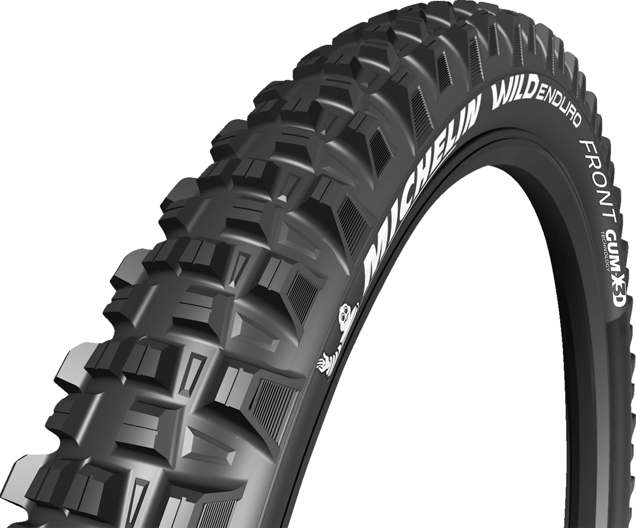 Michelin Wild Enduro front tire, 29x2.40 (61-622), mountain bike tire with rugged tread pattern for off-road riding.