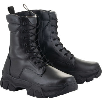 Black Alpinstars Women's Ava Boots in EU 41, stylish leather ankle boots with buckle details and sturdy sole.