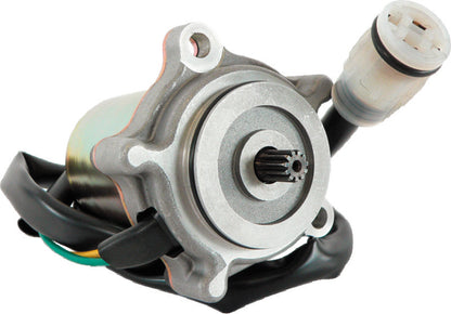 QuadBoss replacement shift control motor for Honda TRX350FE/TE FourTrax Rancher ES 4x4 ES, showing the motor component and wiring.
