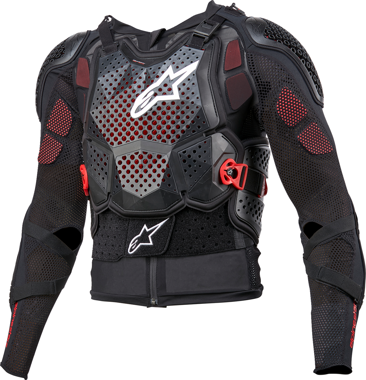 Alpinestars Bionic Tech v3 jacket small with advanced ventilated chest and back protectors and magnetic quick-release buckle.