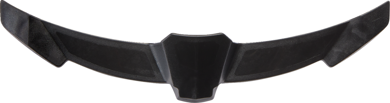 Z1R Z1R Warrant Chin Vent Deflector 0134-3178, motorcycle helmet vent accessory, black plastic with vent opening