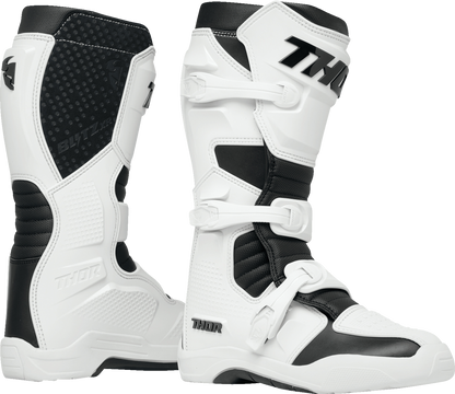 THOR, THOR Blitz XR Boots - White/Black US 15 | Part Number 3410-3108