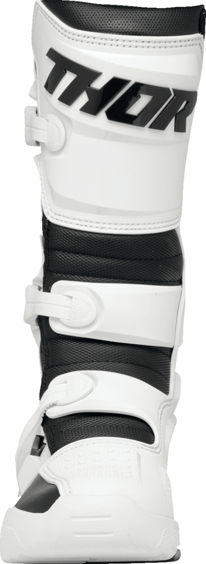 THOR, THOR Blitz XR Boots - White/Black US 15 | Part Number 3410-3108