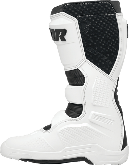 THOR, THOR Blitz XR Boots - White/Black US 15 | Part Number 3410-3108