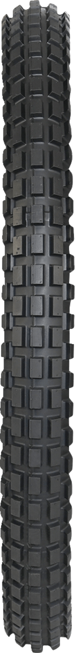 Dunlop Geomax TL01 front off-road motorcycle tire, 80/100-21 51M, showing tread pattern and sidewall details.