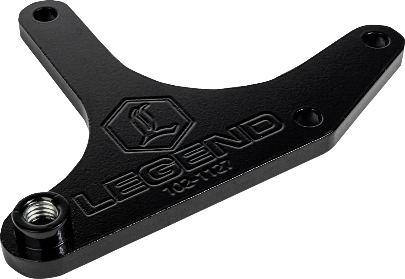 Legend Suspension rear lift kit for 2017+ Harley-Davidson M8 Tri-Glide, showcasing the durable suspension components.