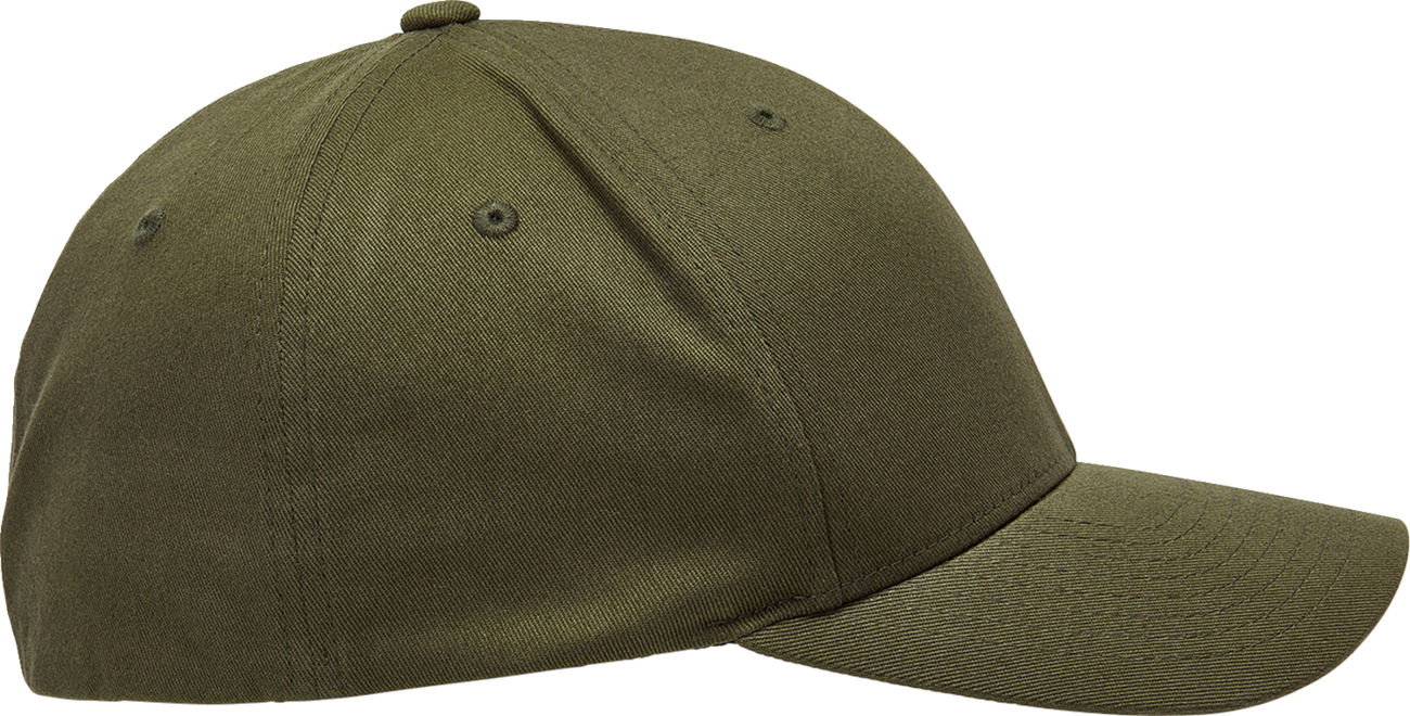 Black ALPINESTARS Corp Shift 2 hat in military style, large/XL size, with embroidered logo and structured baseball cap design.
