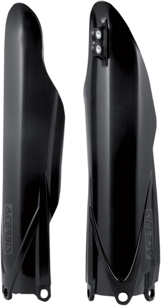 ACERBIS Lower Fork Covers - Black 2171840001 - Howling Moto