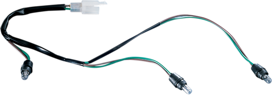 Parts Unlimited replacement bulb for saddlebag side light set, part no. 45-8714-10-HC3, shown in a close-up image.
