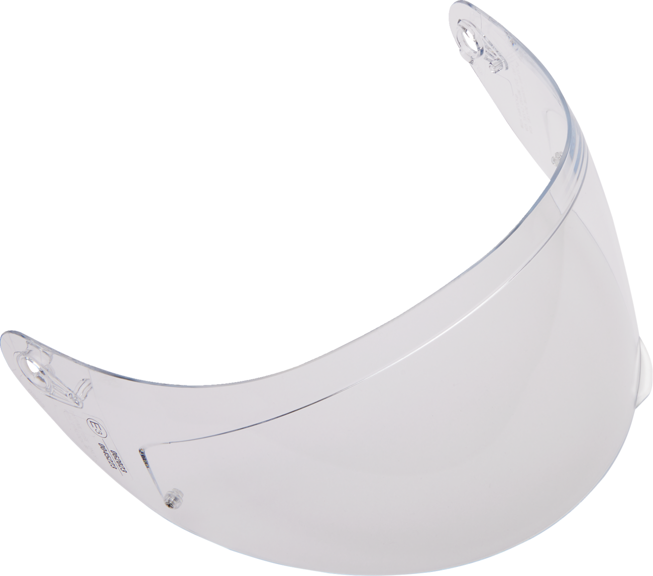 Clear AGV K1 S and K5 S helmet replacement shield with Pinlock® 70 MaxVision™, size large to 2XL, shown on a helmet.