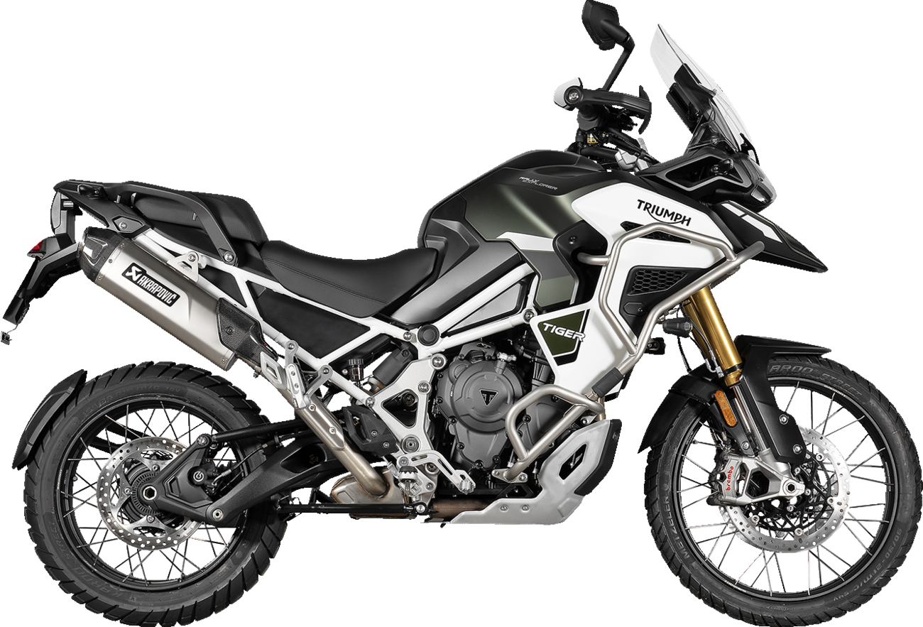 AKRAPOVIC Slip-On Line Muffler Titanium S-T12SO6-HJA for Enhanced Performance and Durability