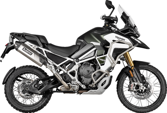 AKRAPOVIC Slip-On Line Muffler Titanium S-T12SO6-HJA for Enhanced Performance and Durability