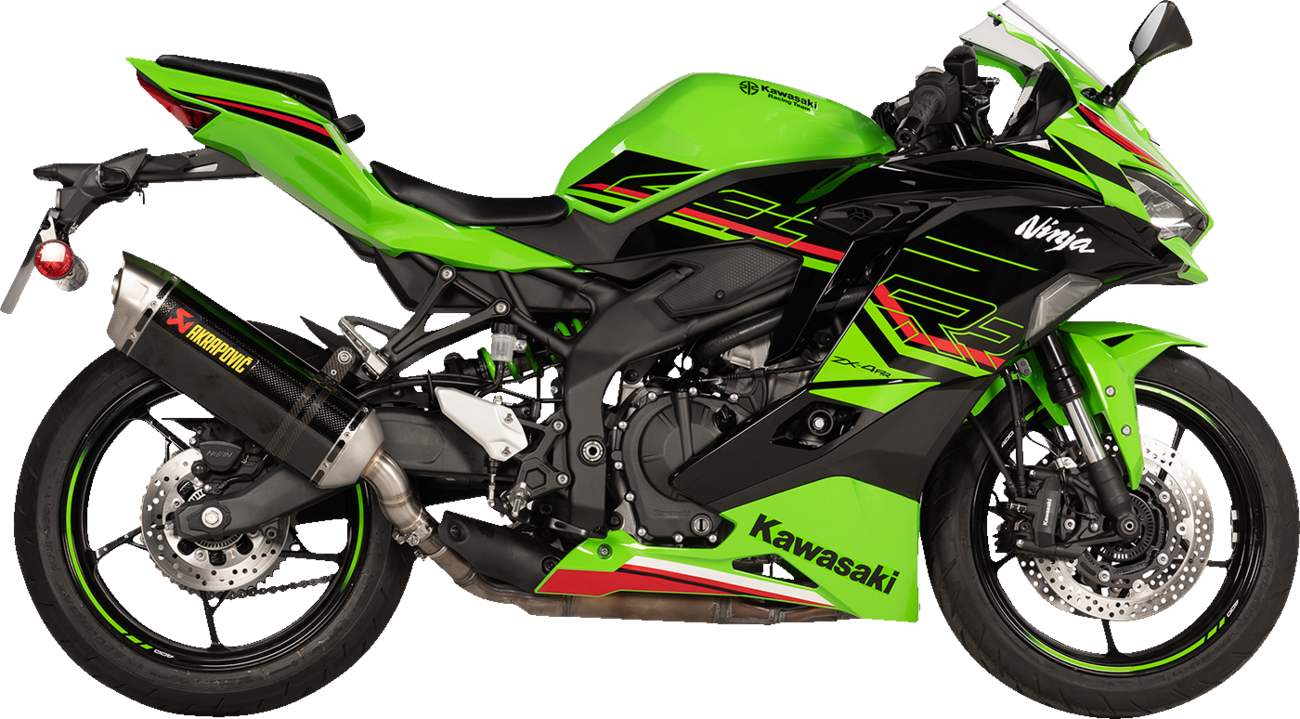 AKRAPOVIC Slip-On Line Muffler for Enhanced Performance - Carbon Fiber and Titanium, Part S-K4SO8-HRC