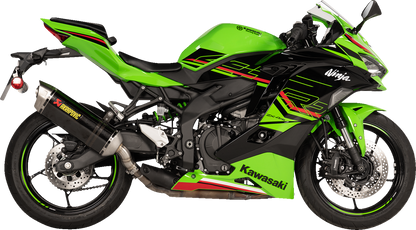 AKRAPOVIC Slip-On Line Muffler for Enhanced Performance - Carbon Fiber and Titanium, Part S-K4SO8-HRC