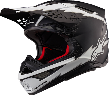 ALPINESTARS, Alpinestars Supertech M10 Helmet - Ampress MIPS® Matte Black/White XS