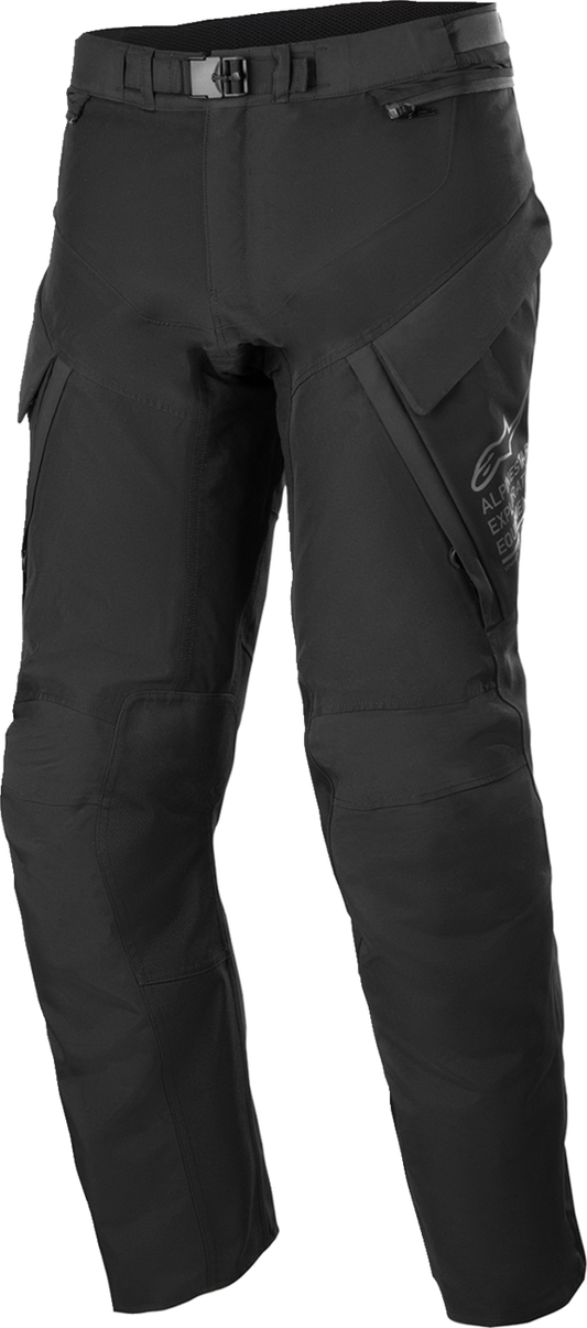 Alpinestars ST-7 2L Gore-Tex motorcycle pants in black, size 3X, with waterproof and breathable fabric for riding comfort.
