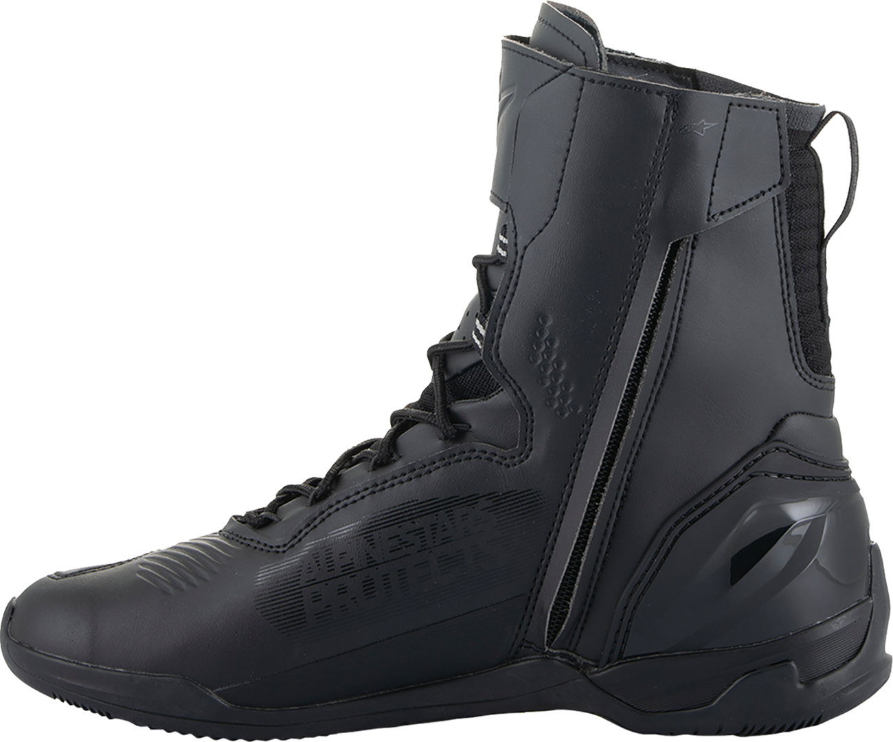 Alpinestars Superfaster shoe in black, US size 9, featuring sporty design and durable construction.